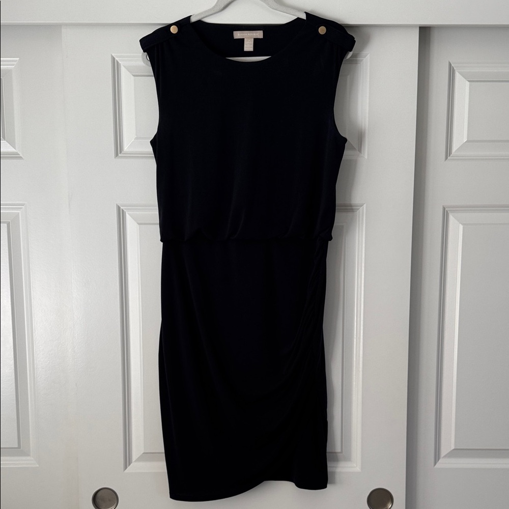 Banana Republic Navy Sleeveless Mini Dress NWOT ✨👗